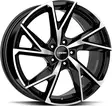 OXGIN Rudi Black Pol 9x20 5/112 ET38 CB66.6 60° - Alumiinivanteet - 355483 - 3