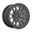 Fuel Rebel D680 Matte Gunmetal Black Bead Ring 9x18 6/139,7 ET1 CB106,1 60° - Alumiinivanteet - 345933 - 1