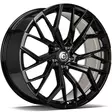 Helix Black Glossy 8x18 5/112 ET45 CB66.5 60° - Alumiinivanteet - 363183 - 1