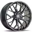 Helix Satin Graphite 9x20 5/112 ET30 CB66.5 60° - Alumiinivanteet - 363193 - 1