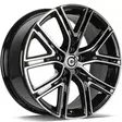 HIT Black Front Polished 8x18 5/108 ET45 CB67.1 60° - Alumiinivanteet - 324153 - 2
