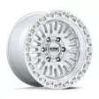 KM554 AZTEC GLOSS SILVER W/ MACHINED FACE 8,5x17 6/139,7 ET25 CB106,1 60° - Alumiinivanteet - 364523 - 1