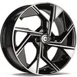 LANTERN Black Front Polished 6,5x16 4/100 ET40 CB67.1 60° - Alumiinivanteet - 352013 - 1
