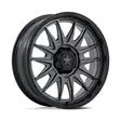 M55 COMMANDER UTV MATTE GUNMETAL W/ MATTE BLACK LI 7x15 4/110 ET10 CB86.0 60° - Alumiinivanteet - 369453 - 1