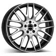 MAK Arrow Black Mirror 9x20 5/112 ET50 CB66,6 R14 - Alumiinivanteet - 304553 - 1