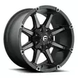 MATTE BLACK DOUBLE DARK TINT 9x17 8/165,1 ET-12 CB125,1 60° - Alumiinivanteet - 359683 - 1