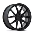 PE002 P1E GLOSS BLACK 8x18 5/115 ET40 CB72,6 60° - Alumiinivanteet - 354243 - 1