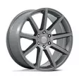PE007 P6E MATTE GUNMETAL 9,5x20 6/135 ET30 CB87.1 60° - Alumiinivanteet - 361113 - 1