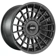 R142 LAS-R MATTE BLACK 8,5x20 5/112 ET45 CB999,0 60° - Alumiinivanteet - 363063 - 1