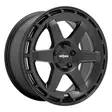 RC186 Matte Black 8,5x19 5/114,3 ET40 CB72,7 60° - Alumiinivanteet - 277143 - 1