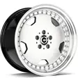 Rustic Diamond Hyper Silver Lip Polished 9,5x19 5/112 ET35 CB66.6 60° - Alumiinivanteet - 373023 - 1