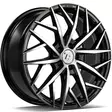 SSF-1 Black Front Polished 8,5x19 5/112 ET45 CB66.6 60° - Alumiinivanteet - 373183 - 1