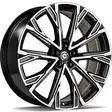 Tool Black Front Polished 8,5x21 5/112 ET43 CB66.5 60° - Alumiinivanteet - 354463 - 1