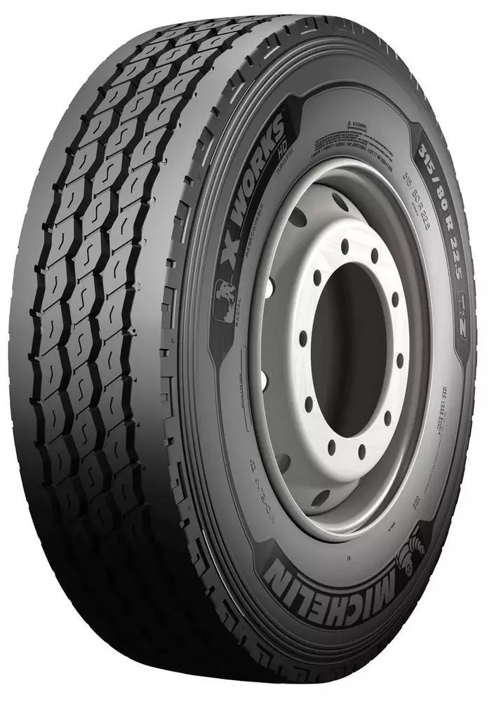 315/80R22,5 156K Michelin X WORKS HD Z 3PMSF ALL POSITION DOT: 2023 - Kuorma-auton renkaat - 362503 - 1