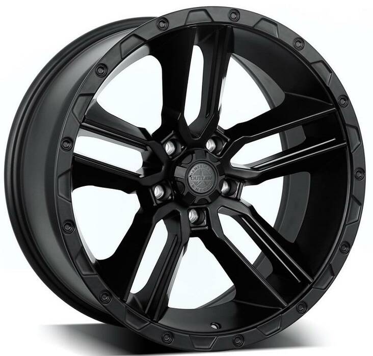 A425 Flatblack 9x18 5/120 ET18 CB74,1 60° - Alumiinivanteet - 309383 - 1