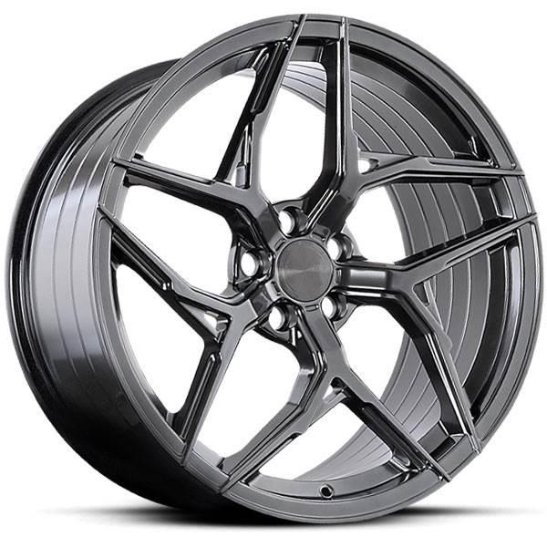 ABS F33 HYPER BLACK LEFT 10x20 5/108 ET38 CB74,1 - Alumiinivanteet - 253103 - 1