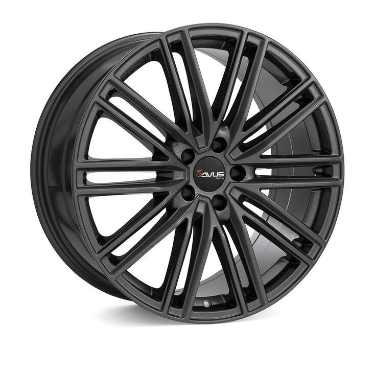 AVUS AC-M08 Anthracite 10,5x20 5/130 ET64 CB71,6 R14 - Alumiinivanteet - 279563 - 1