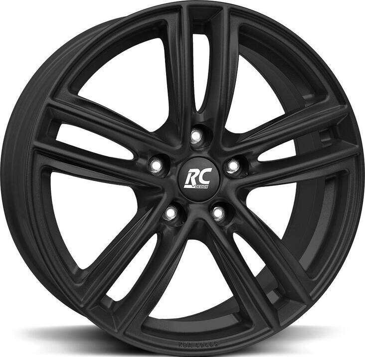 BROCK RC27 Black Matt 6x16 5/114,3 ET45 CB60.1 60° - Alumiinivanteet - 329833 - 1
