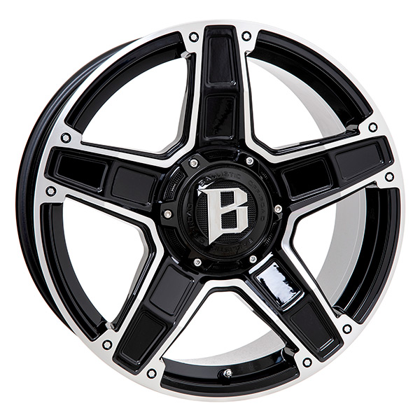 Ballistic Dakota Blk/pol 9x20 6-139,7 E35 C67,1 60 - Alumiinivanteet - 7332818093763 - 1