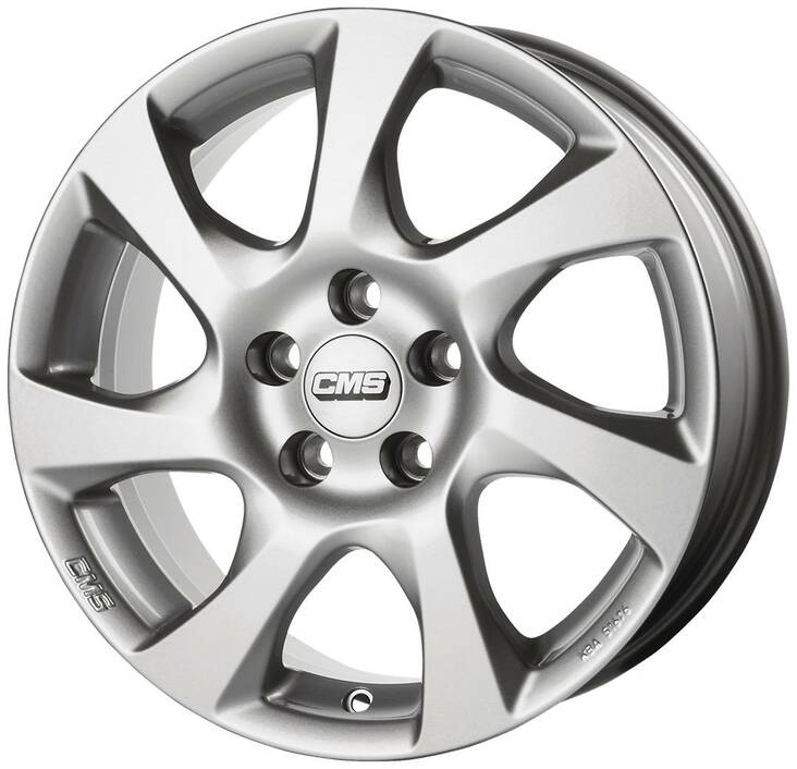 CMS C24 Silver 6,5x16 4/100 ET37 CB67,2 60° - Alumiinivanteet - 303193 - 1