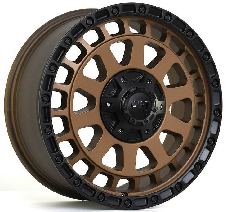 D210 Bronze. 8x17 5/160 ET45 CB65.1 60° - Alumiinivanteet - 333603 - 1