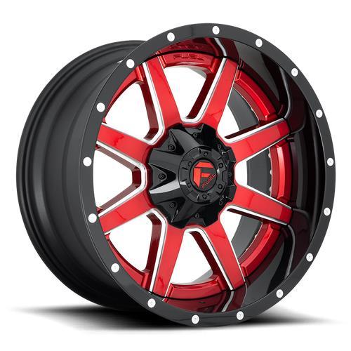 D250 MAVERICK GLOSS RED 12x22 8/165,1 ET-44 CB125,1 60° - Alumiinivanteet - 300293 - 1