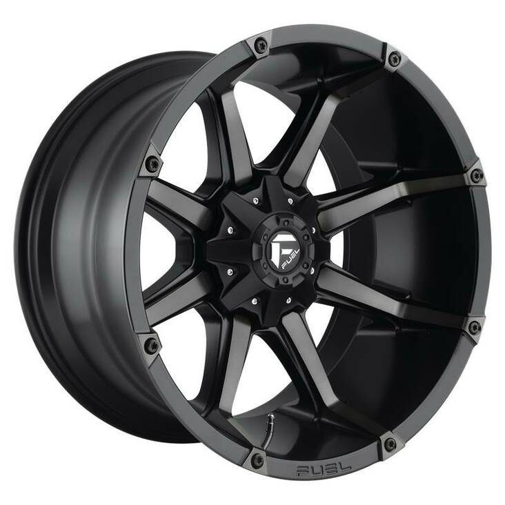 D556 COUPLER MATTE BLACK DOUBLE DARK TINT 9x20 6/139,7 ET20 CB108,0 60° - Alumiinivanteet - 325903 - 1