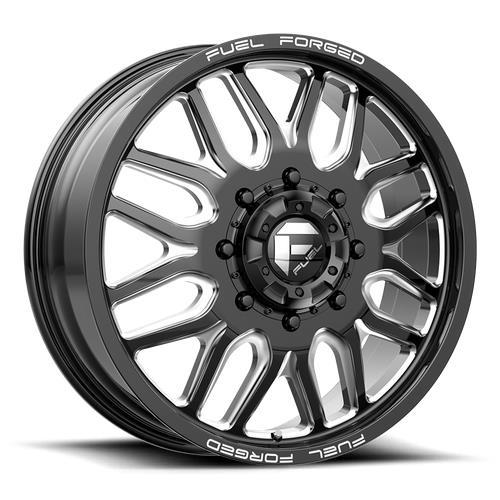 DB66 FFC66 MATTE BLACK MILLED 8,25x20 8/200 ET-202 CB142.2 60° - Alumiinivanteet - 294753 - 1