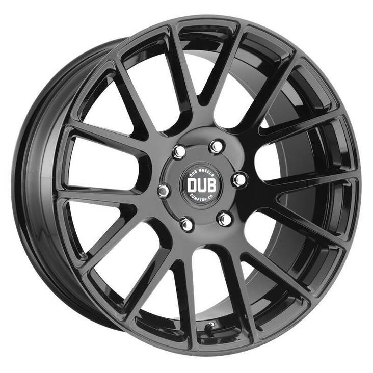 DC205 GLOSS BLACK 9,5x22 6/139,7 ET20 CB78.1 60° - Alumiinivanteet - 248163 - 1
