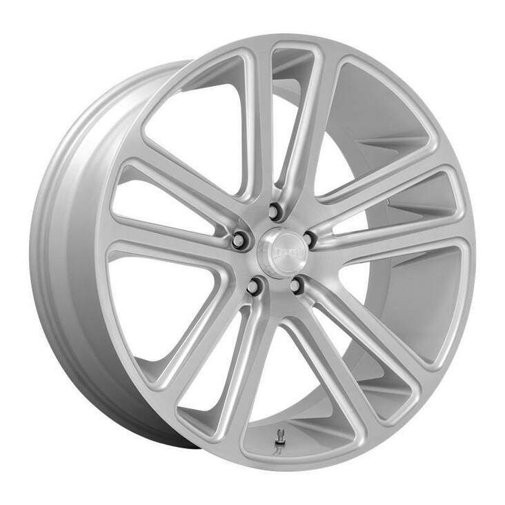 DC257 Gloss Silver Brushed Face 10x24 5/115 ET20 CB71,6 60° - Alumiinivanteet - 294333 - 1
