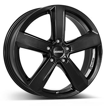 DEZENT TU black 6,5x17 5/100 ET50 CB54,1 Flat - Alumiinivanteet - 305213 - 1