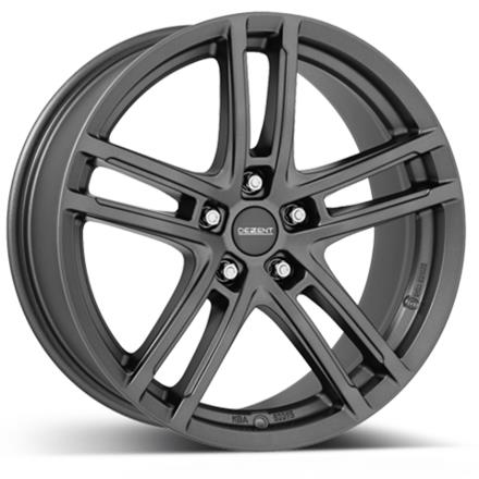 DEZENT TZ-c graphite 6,5x16 5/112 ET22 CB66,6 60° - Alumiinivanteet - 251833 - 1