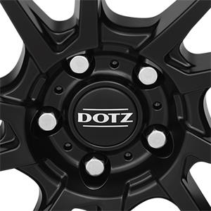 DOTZ Kendo dark 7x17 5/108 ET48 CB70,1 60° - Alumiinivanteet - 8093 - 1