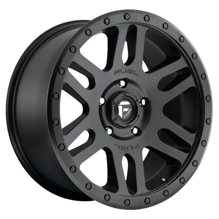 FC584 MATTE BLACK 9x18 6/139,7 ET1 CB108,0 60° - Alumiinivanteet - 248453 - 1