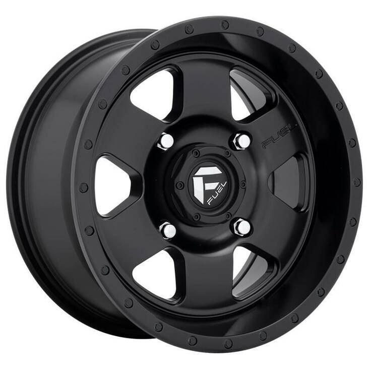 FC618 MATTE BLACK 9x17 5/127 ET-12 CB78,1 60° - Alumiinivanteet - 248623 - 1