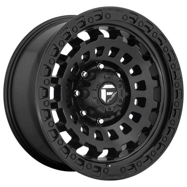 FC633 MATTE BLACK 9x18 8/170 ET-12 CB125,1 60° - Alumiinivanteet - 251363 - 1