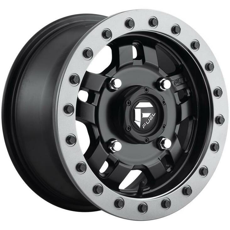 FV917 MATTE BLACK 7x15 4/156 ET38 CB132,0 60° - Alumiinivanteet - 243123 - 1