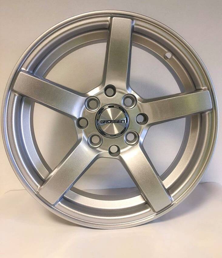 GG 45-EU Silver 4,5x14 4/100 ET18 CB70,0 60° - Alumiinivanteet - 232403 - 1