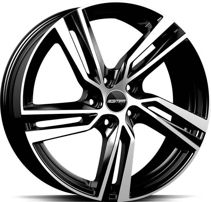 GMP Arcan Black Diamond 7,5x17 5/108 ET45 CB63,4 60° - Alumiinivanteet - 282153 - 1