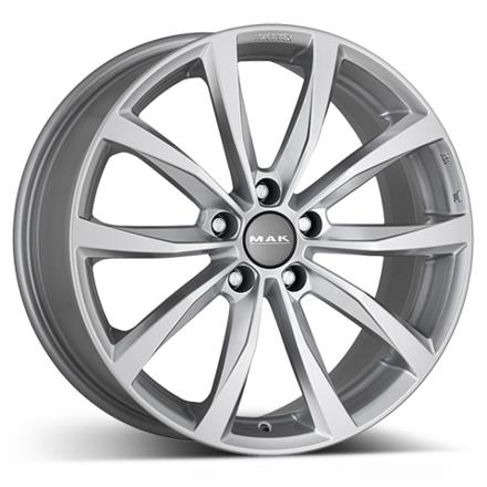 MAK Wolf Silver 8x18 5/112 ET57 CB66,6 60° - Alumiinivanteet - 34603 - 1