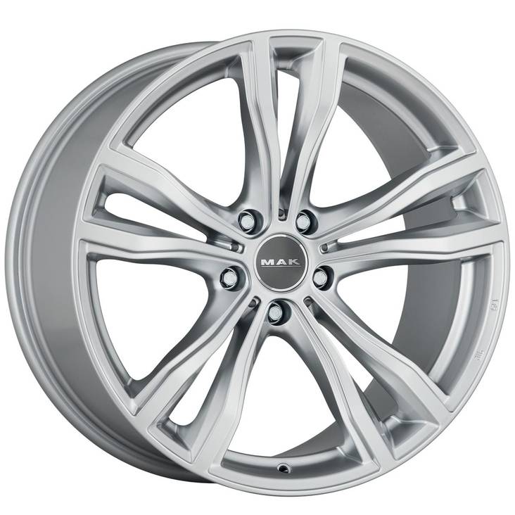 MAK X-Mode Silver 9x19 5/120 ET37 CB74,1 60° - Alumiinivanteet - 203263 - 1