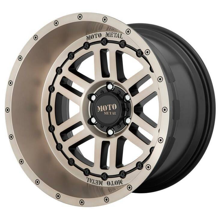 MO800 Satin Black With Bronze Tint 10x20 6/135 ET-18 CB87,1 60° - Alumiinivanteet - 257323 - 1