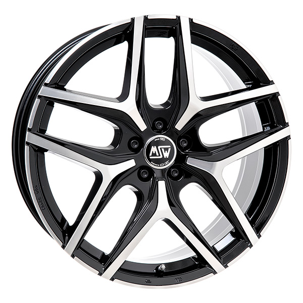 MSW 40 Blk/Pol 8,5x20 5-110 E31 C65,1 - Alumiinivanteet - 8027529146103 - 1