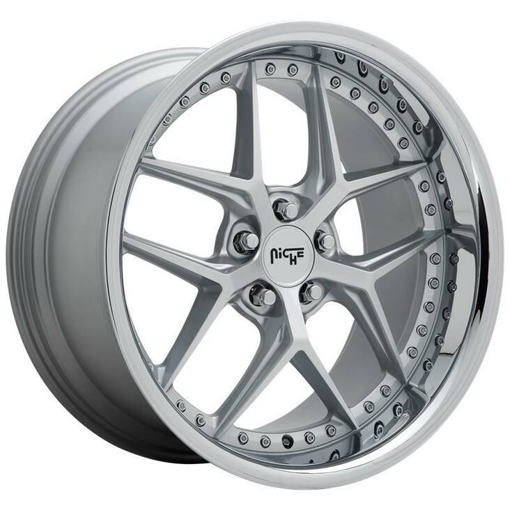 NC225 MATTE SILVER 9x20 5/112 ET38 CB66,5 60° - Alumiinivanteet - 294153 - 1