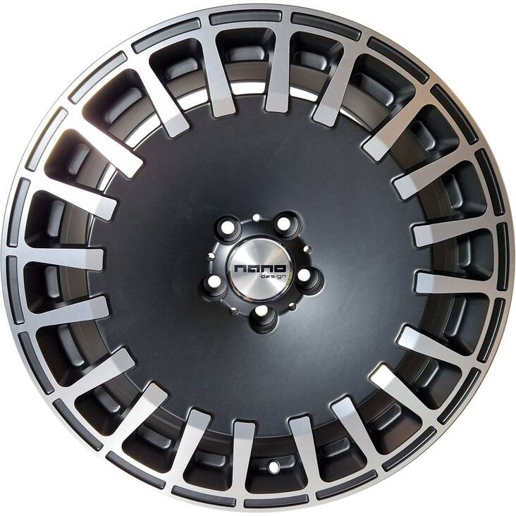 Nano 3S189 Matt Black 9,5x19 5/112 ET40 CB66,6 BLACK FRIDAY 23 60° - Alumiinivanteet - 329443 - 1