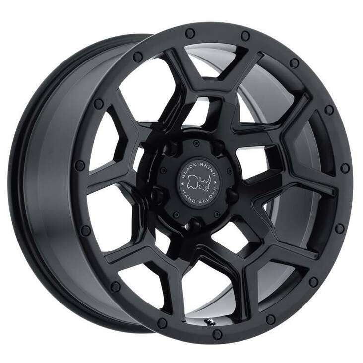 OVERLAND MATTE BLACK 9,5x18 6/139,7 ET-18 CB112,1 60° - Alumiinivanteet - 288253 - 1