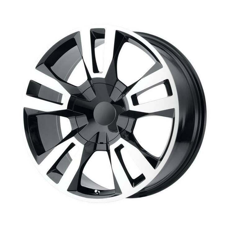 PR188 Gloss Black Machined 10x24 6/139,7 ET31 CB78,1 60° - Alumiinivanteet - 238133 - 1