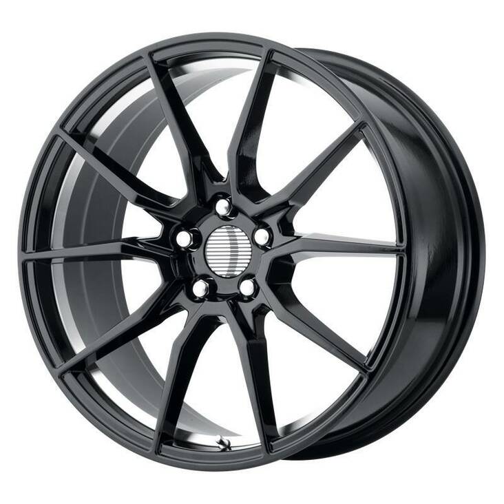 PR193 Gloss Black Machined 10x20 5/114,3 ET40 CB70,6 60° - Alumiinivanteet - 242273 - 1