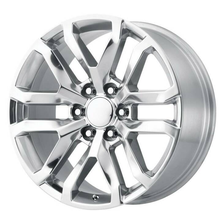 PR196 Chrome 9x22 6/139,7 ET24 CB78.1 60° - Alumiinivanteet - 242333 - 1