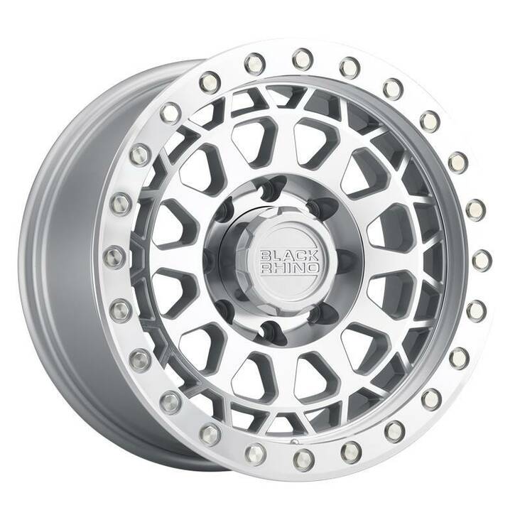 PRIMM SILVER W/ MIRROR FACE & MACHINED RING 8,5x17 6/139,7 ET0 CB112,1 60° - Alumiinivanteet - 281323 - 1